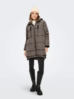 ONLY Wintermantel "Nora" In Grau -Familien Geschäft only wintermantel nora in grau 6