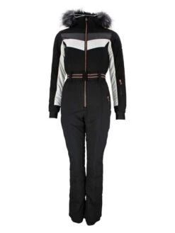 Ski-/ Snowboardanzug "Arctian" In Schwarz/ Weiß