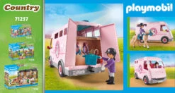Playmobil 71237 Pferdetransporter -Familien Geschäft playmobil 71237 pferdetransporter 2