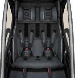 Kidgoo 2 Zweisitzer Fahrradanhänger Buggy Mit Joggerfunktion Und Blattfeder... -Familien Geschäft qeridoo kidgoo 2 zweisitzer fahrradanhanger buggy mit joggerfunktion und blattfeder 2