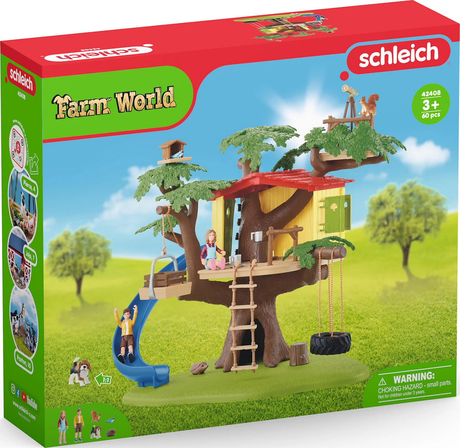 Schleich Farm World 42408 Abenteuer Baumhaus 4 Schleich Farm World 42408 Abenteuer Baumhaus - Image 2