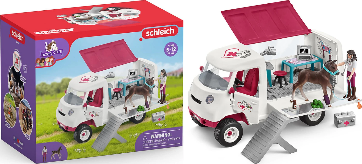 Schleich Horse Club 42439 Mobile Tierärztin Mit Hannoveraner Fohlen 3 Schleich Horse Club 42439 Mobile Tierärztin Mit Hannoveraner Fohlen