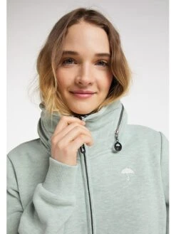 Schmuddelwedda Sweatjacke In Mint -Familien Geschäft schmuddelwedda sweatjacke in mint 4