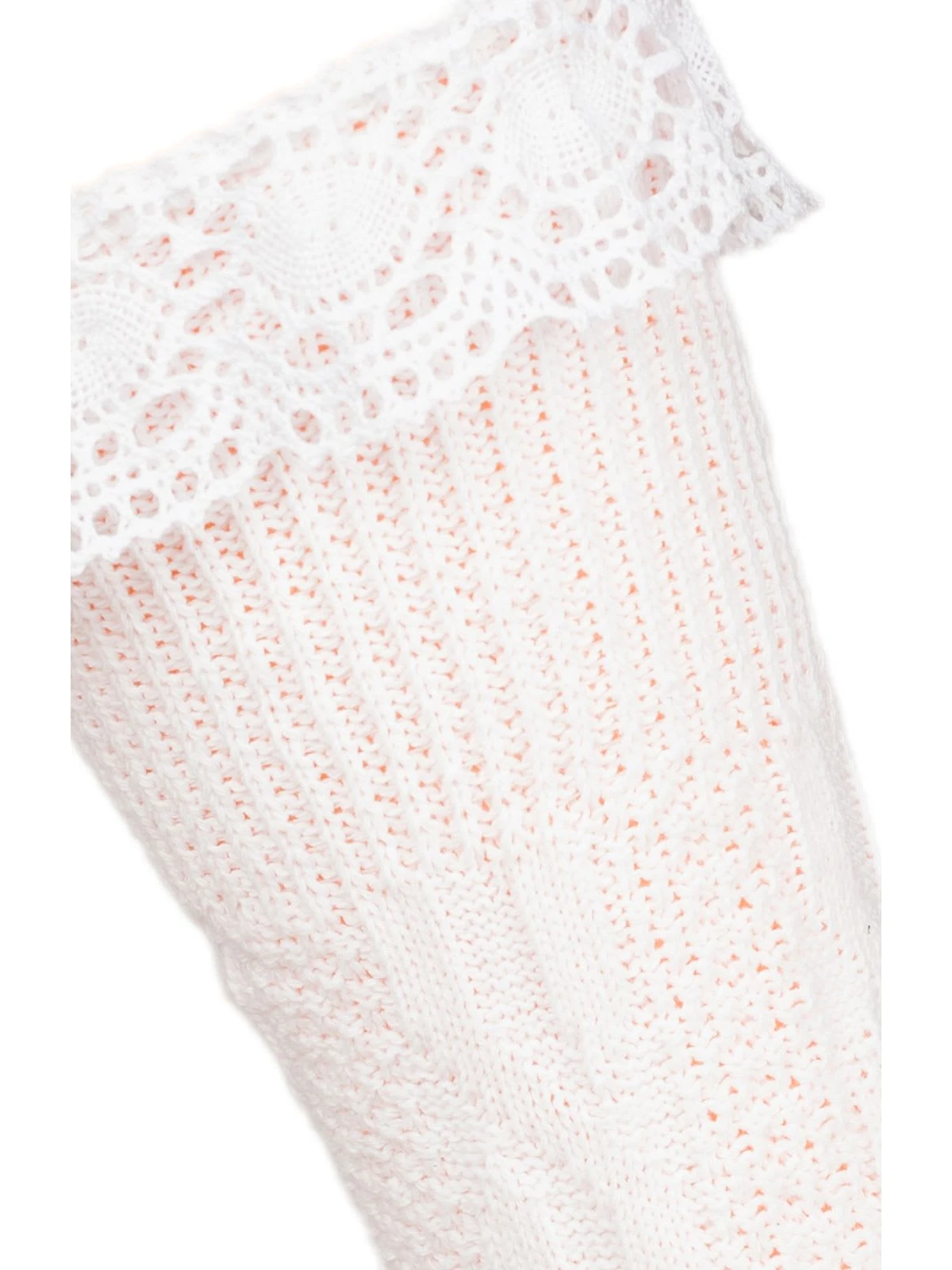 Socke CS530 Mit Spitze Weiss 4 Socke CS530 Mit Spitze Weiss - Image 2