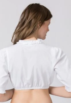 Bluse "Adriette" In Weiss -Familien Geschäft stockerpoint bluse adriette in weiss 3