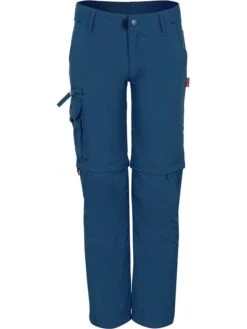 TROLLKIDS Zipp-Off-Trekkinghose "Oppland" - Slim Fit - In Dunkelblau