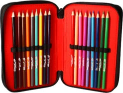 Doppel-Federmäppchen Miraculous Super Heroez, Befüllt, 9-tlg. -Familien Geschäft vadobag doppel federmappchen miraculous super heroez befullt 9 tlg 2