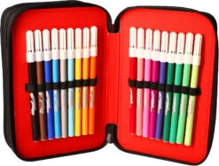 Doppel-Federmäppchen Miraculous Super Heroez, Befüllt, 9-tlg. -Familien Geschäft vadobag doppel federmappchen miraculous super heroez befullt 9 tlg 3