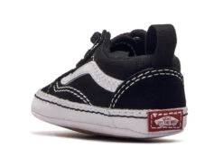 Vans Baby Slip On Old Skool Crib Black White -Familien Geschäft vans baby slip on old skool crib black white 2