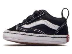 Vans Baby Slip On Old Skool Crib Black White -Familien Geschäft vans baby slip on old skool crib black white 3