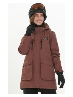 Whistler Ski-/ Snowboardjacke "Cargo" In Braun -Familien Geschäft whistler ski snowboardjacke cargo in braun 2