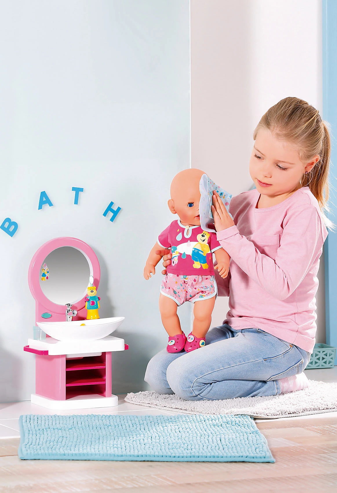 BABY Born® Bad Zahnpflege-Set Mit Waschtisch 7 BABY Born® Bad Zahnpflege-Set Mit Waschtisch - Image 5