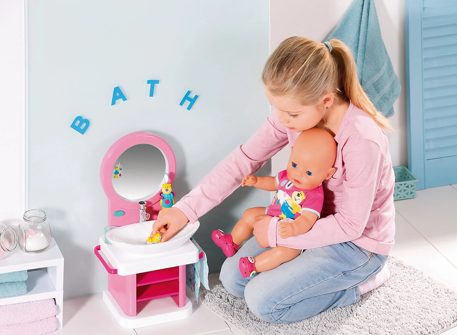 BABY Born® Bad Zahnpflege-Set Mit Waschtisch 10 BABY Born® Bad Zahnpflege-Set Mit Waschtisch - Image 8