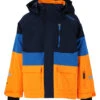 ZigZag Ski-/ Snowboardjacke "Taylor" In Dunkelblau/ Orange -Familien Geschäft zigzag ski snowboardjacke taylor in dunkelblau orange