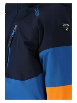 ZigZag Ski-/ Snowboardjacke "Taylor" In Dunkelblau/ Orange -Familien Geschäft zigzag ski snowboardjacke taylor in dunkelblau orange 2